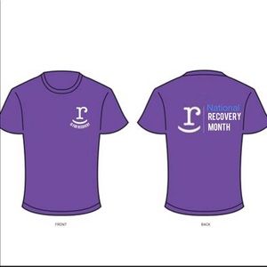 R is for Recovery T-shirt